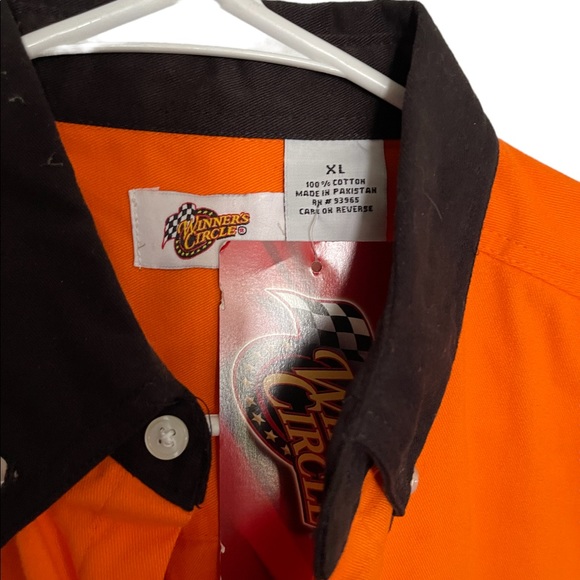 NASCAR Winners Circle Tony Stewart Home Depot Button Down Shirt Racing Size XL - Picture 3 of 3